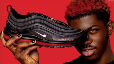 lil nas x fake nike|lil nas x nike shoe.